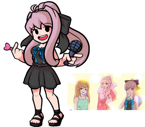 Fnf Easter Egg 44 Alt Monika Requested By 205tob On Deviantart