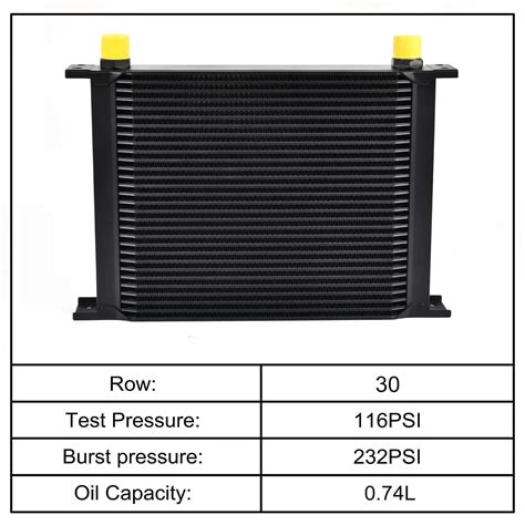 Evil Energy 30 Row An10 10an Stacked Plate Oil Cooler Evilenergy