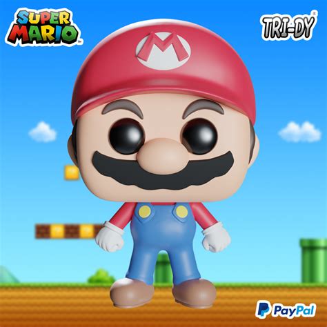 STL file Funko Pop SUPER MARIO BROS Game Mario Bros 🎨・Model to download ...