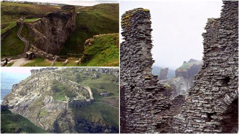 Tintagel Castle On The Bluffs Of Cornwall Is Revealing Its Surprising