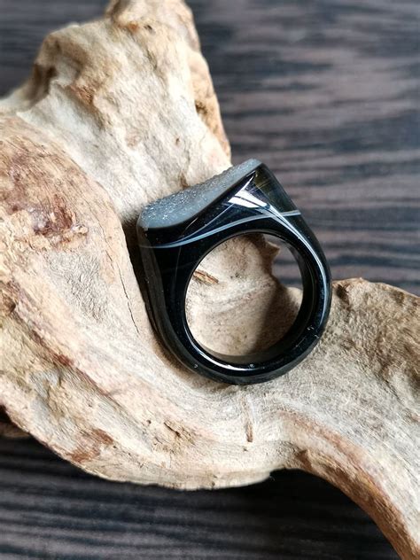 Кольцо из агата - 69 фото