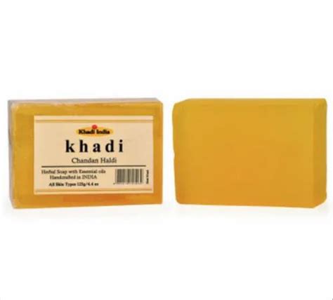 Khadi India G Chandan Haldi Herbal Soap At Rs In Baddi Id