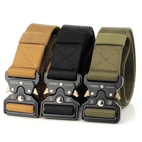 Heavy Duty Metal Buckle Military Tactical Belt – Megamall Online Store