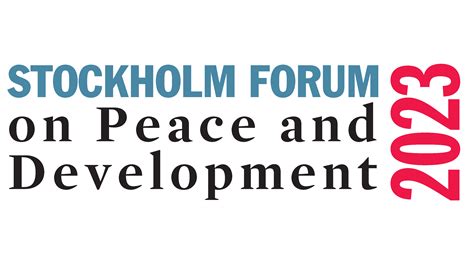 Engage with the 2023 Stockholm Forum on Peace and Development | SIPRI