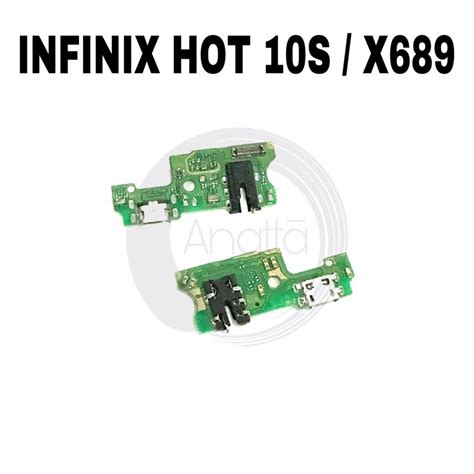 Jual FLEXIBLE KONEKTOR INFINIX HOT 10S X689 CAS CHARGER MIC HF PAPAN FLEX CON TC BOARD