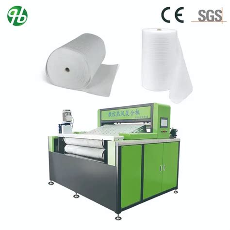 Expandable Pe Foam Roll To Roll Bonding Sheet Extrusion Hot Air China Epe Xpe Foam Laminating