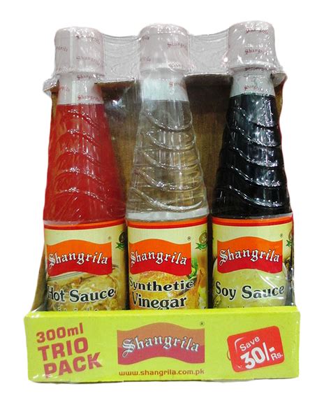 Shangrila Trio Pack Sauce 300ml Sauce Gomartpk