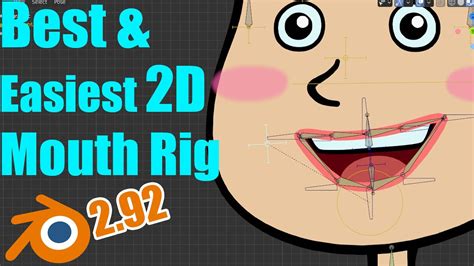 Simply Make A Powerful Mouth Rig With Auto Lip Sync Blender