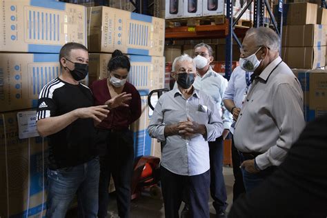 Atual Prefeito De Teresina E Comitiva Visitam O Grupo Hot Sat Hot Sat Novas Possibilidades