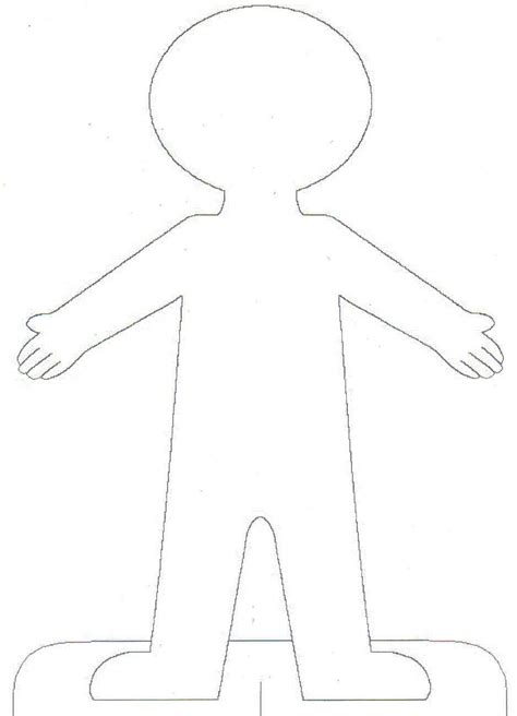 Трафарет человечка для вырезания из бумаги - 65 фото
