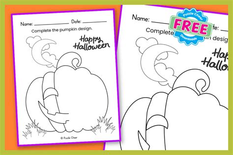 Complete The Pumpkin Activity Puzzle Cheer