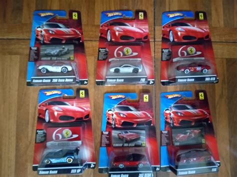 Lote Piezas De Colección Ferrari Racer Hot Wheels Meses sin intereses