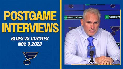 Nov. 9: Postgame Interviews - YouTube