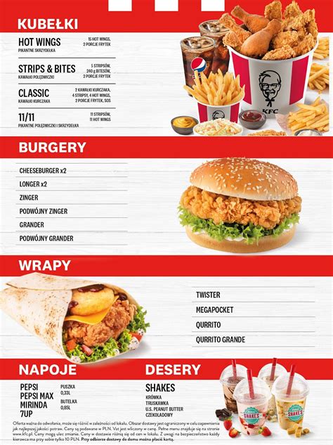 Updated Kfc Menu Prices On Buckets Sandwiches More