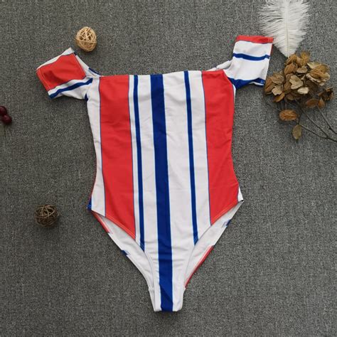 Beautiful Xexy Girl Bikini Luxury Swinsuit Stripe Swimwear Zipper Swimwear And Vikini Swimwear