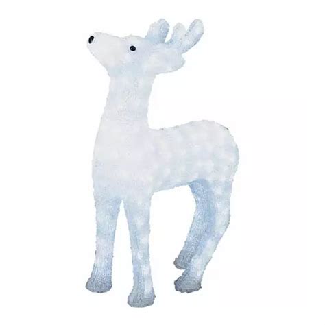 Led Acrylic Reindeer Cm Outdoor Christmas Decoration Fantasy Lights