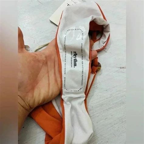 Free People Swim Free People Rhythm Ring Itsy Bikini Bottoms In Tango Size Large Nwt