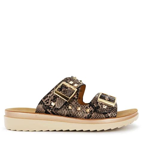 Sandalia Para Mujer Zahara Nude Pu