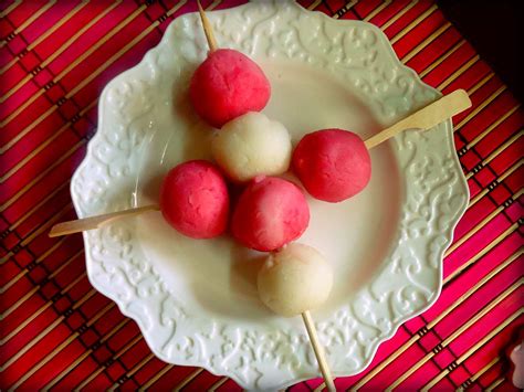 Mochiko Dango Recipe Sweet Japanese Dumplings By Archana S Kitchen