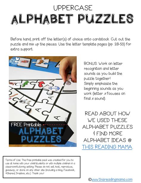 Printable Puzzles For Kids