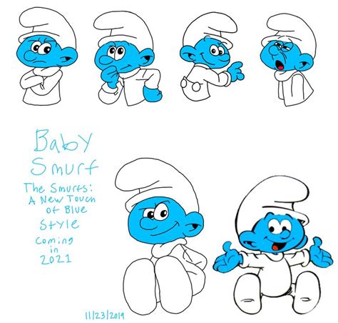 Pin On Smurfs On Nick