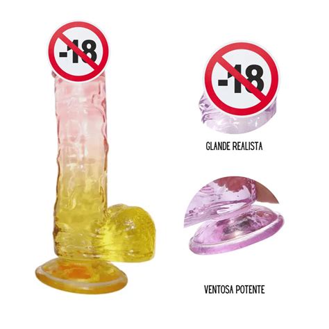 Consolo Dildo Peniano Ventosa E Escroto X Cm Shopee Brasil