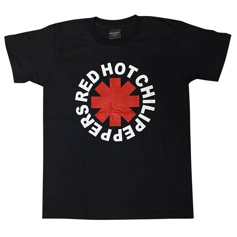 楽天市場5月中旬入荷予定土日も発送 レッドホットチリペッパーズ レッチリ ブラック 黒 RHCP Red Hot Chili Peppers Tシャツ brwロック映画Tの