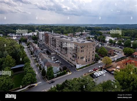 Downtown Woodstock Georgia Stock Photo Alamy