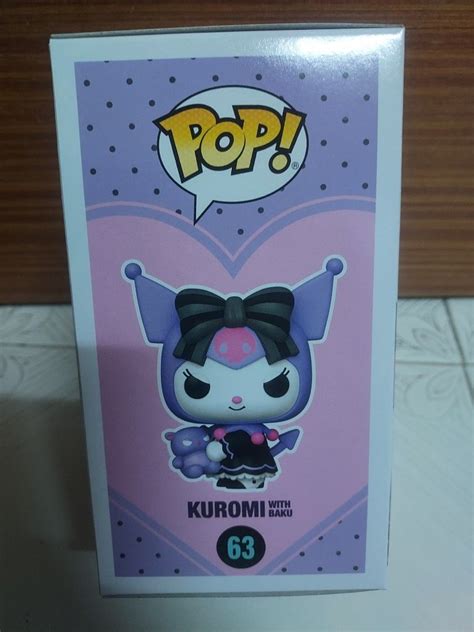 Funko Kuromi With Baku Hot Topic Hobbies Toys Toys Games On Carousell