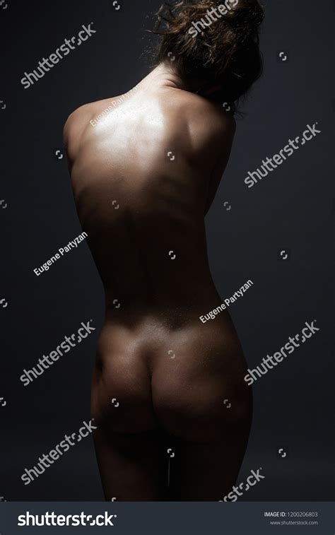 Nude Girl Studio Naked Woman Back Stock Photo Shutterstock