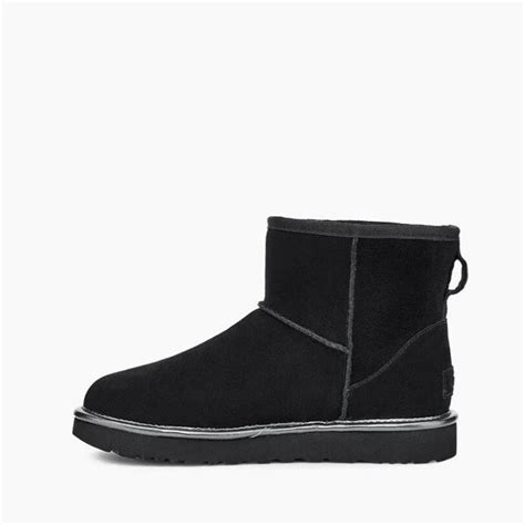 Ugg Classic Mini Rubber Logo Blk