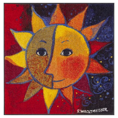 Rosina Wachtmeister Fußmatte Sole 85x85 Cm Fußabtreter Fussmattenliebe