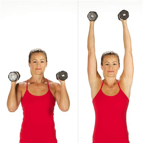 Overhead Shoulder Press | Sculpt and Strengthen Your Arms With This 3 ...