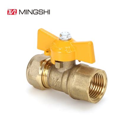 Compression Ball Valve Female Male Ball Valve China Brass Full Port