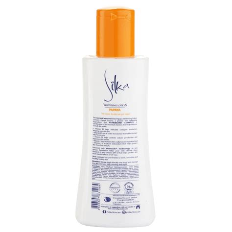 Silka Papaya Whitening Lotion 100ml Watsons Philippines