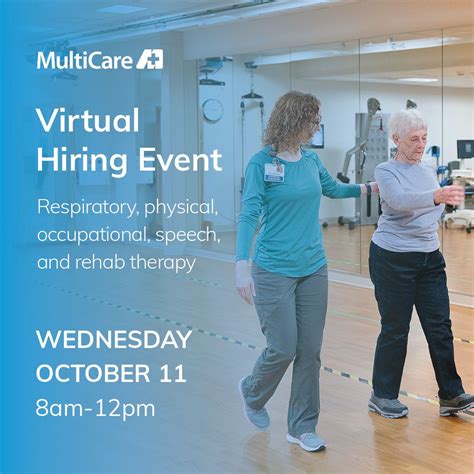 Multicare Health System On Linkedin Join Our Incredible Therapy Team