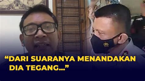 Pakar Mikro Ekspresi Temukan Kejanggalan Di Permintaan Maaf Irjen Sambo