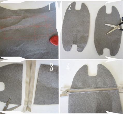 Как сшить пенал Кот