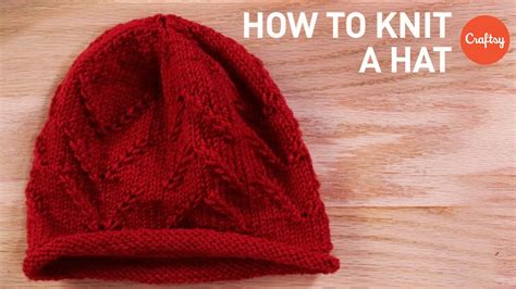 How To Knit A Hat Easy Tips And Techniques Craftsy Knitting Tutorial Youtube