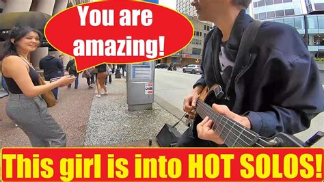This Girl Is Into Hot Guitar Solos Youtube