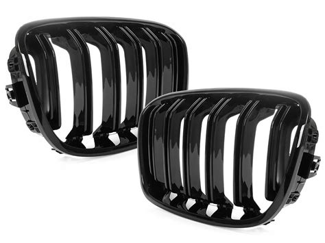 Black Glossy Atrapa Grill Kratka Nerki Do Bmw F F Da Za