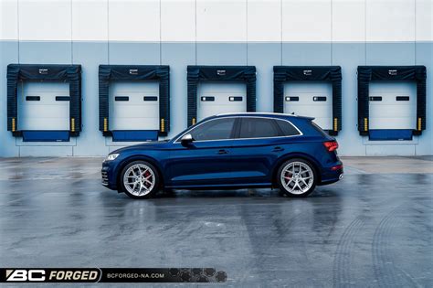 Audi SQ5 B9 Blue BC Forged HCS21S Wheel Front