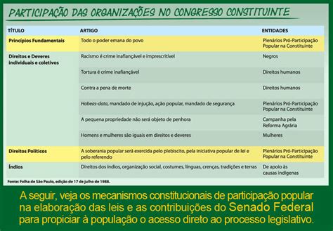 A Participação Popular nos 25 Anos da Constituição Cidadã