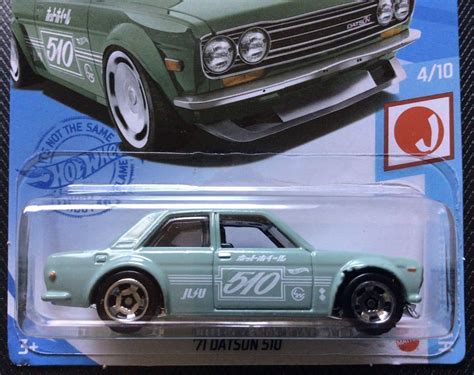 Yahoo オークション HW Hot Wheels ホットウィール 71 DATSUN 510