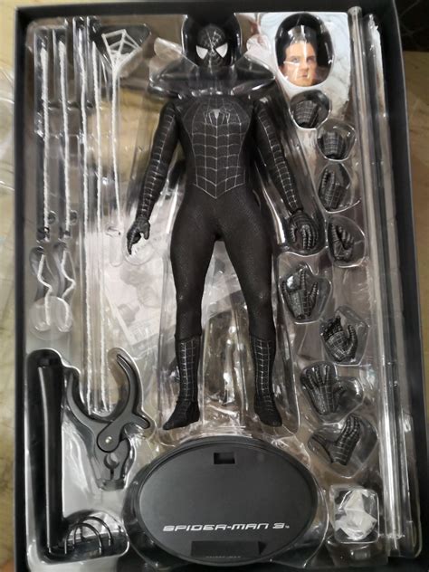 Spiderman Hot Toys Black Suit