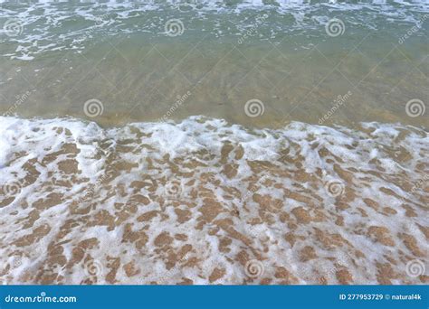 Soothing Waves Crashing On Beach Stock Image Image Of Travel