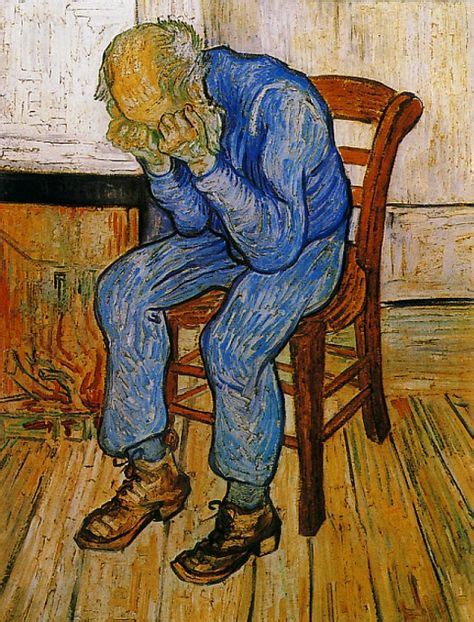 Vieil Homme Triste Van Gogh And I Art De Van Gogh Peintures De Van