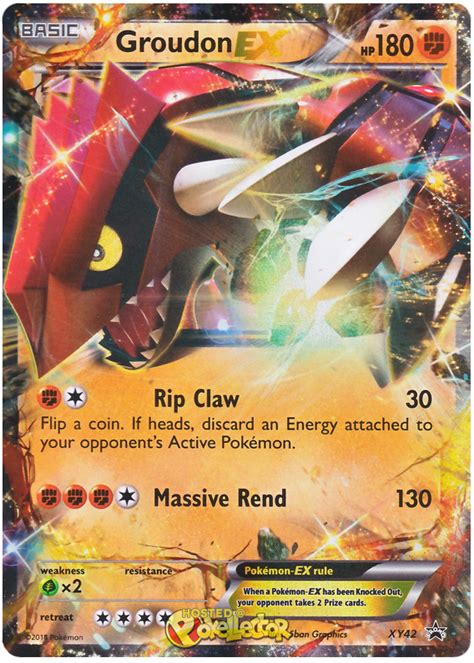 Groudon Ex Xy Promos Pokemon Card