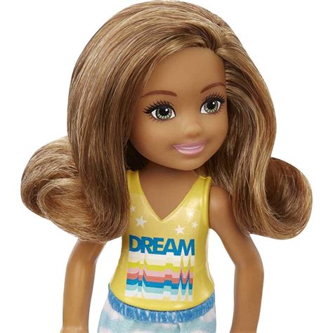 Barbie Club Chelsea Girl Doll Inch Brunette With Dream Outfit
