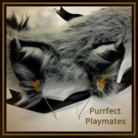 Purrfect Playmates — Wolf inspired cosplay ears and tail available now...